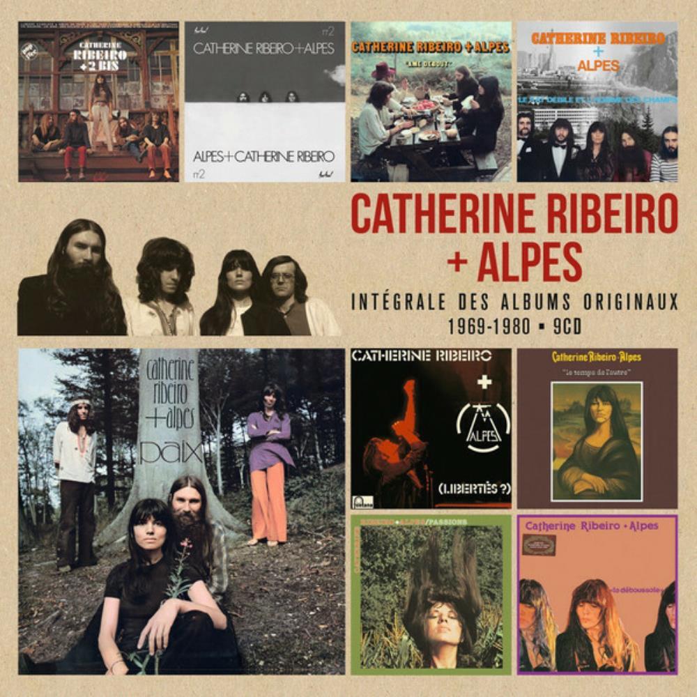 Catherine Ribeiro & Alpes Intgrale Des Albums Originaux 1969-1980 - 9 CD album cover