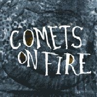 Comets on Fire Blue Cathedral album cover