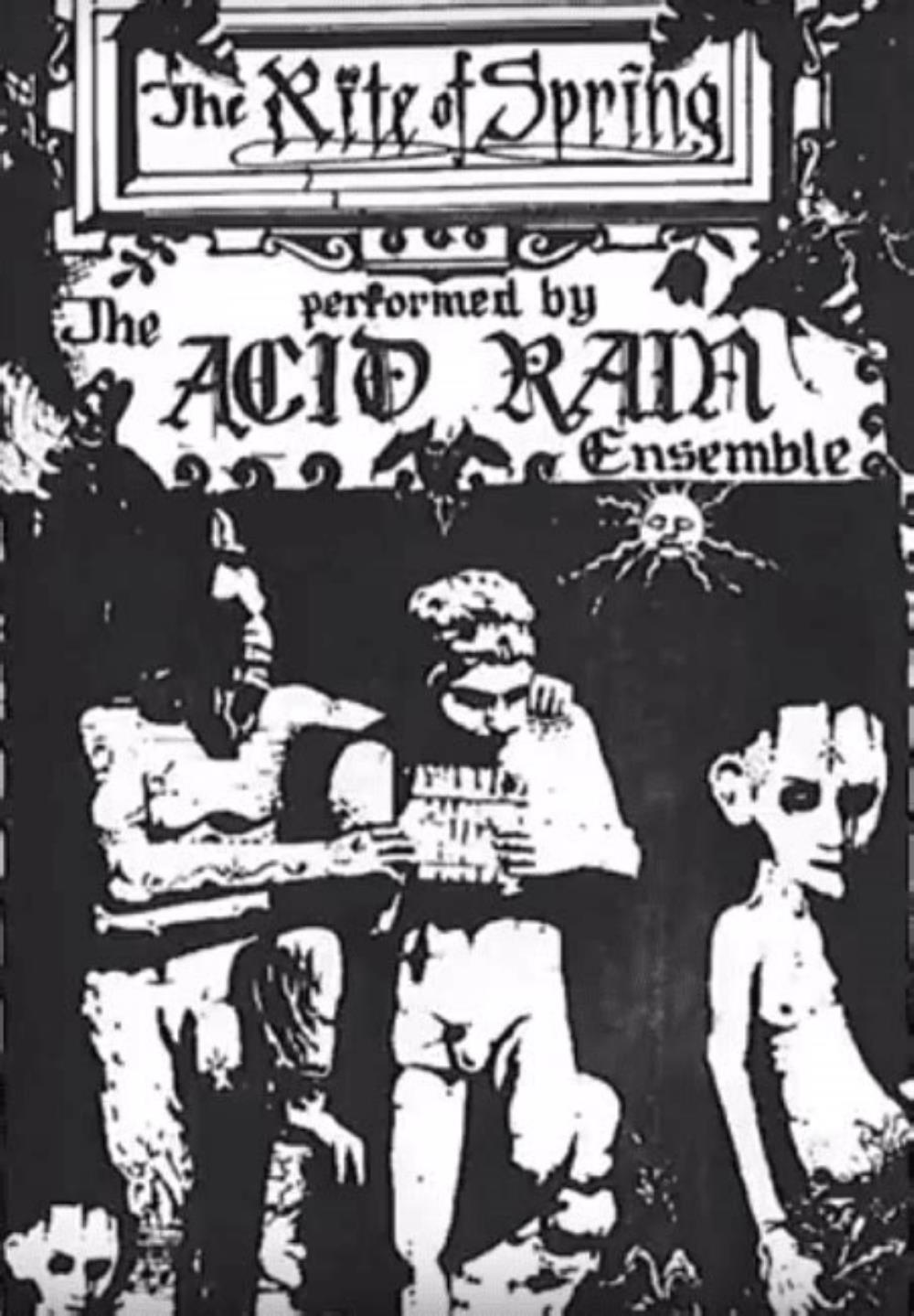 Idiot Flesh - The Rite of Spring (as Acid Rain) CD (album) cover