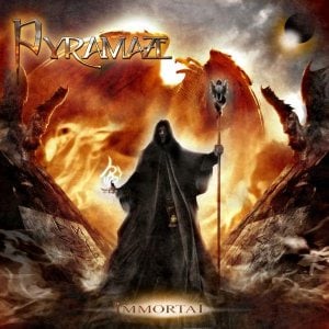 Pyramaze - Immortal CD (album) cover