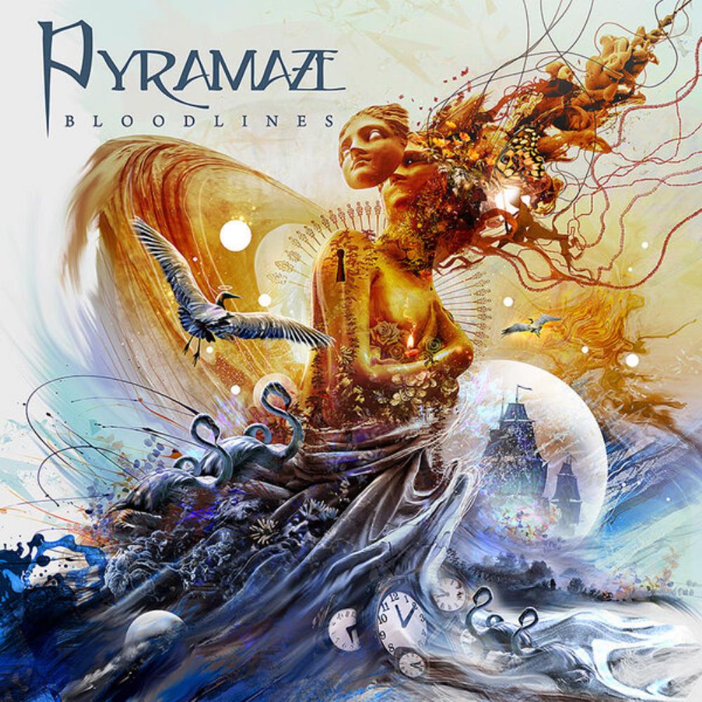Pyramaze - Bloodlines CD (album) cover