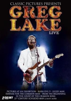 Greg Lake - Live (DVD) CD (album) cover
