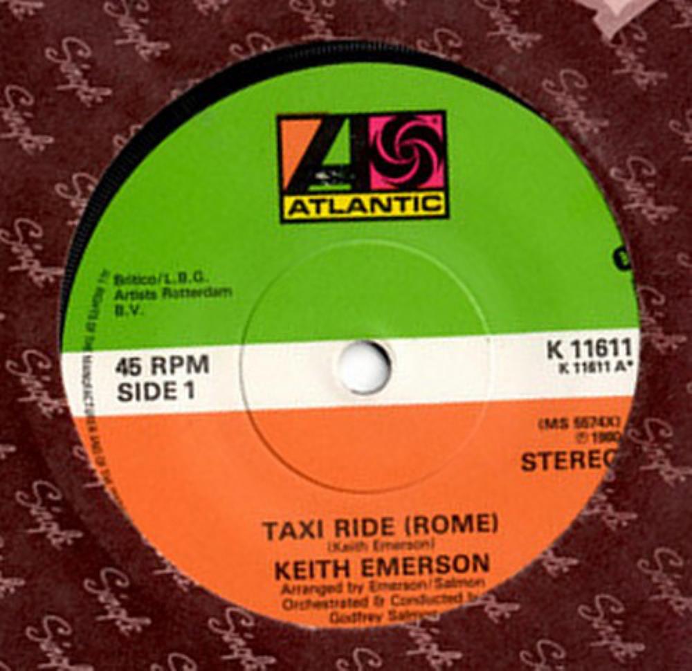 Keith Emerson - Taxi Ride (Rome) CD (album) cover