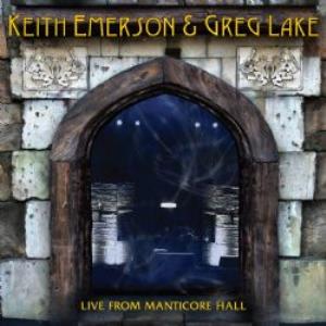 Keith Emerson - Live From Manticore Hall (Emerson & Lake) CD (album) cover