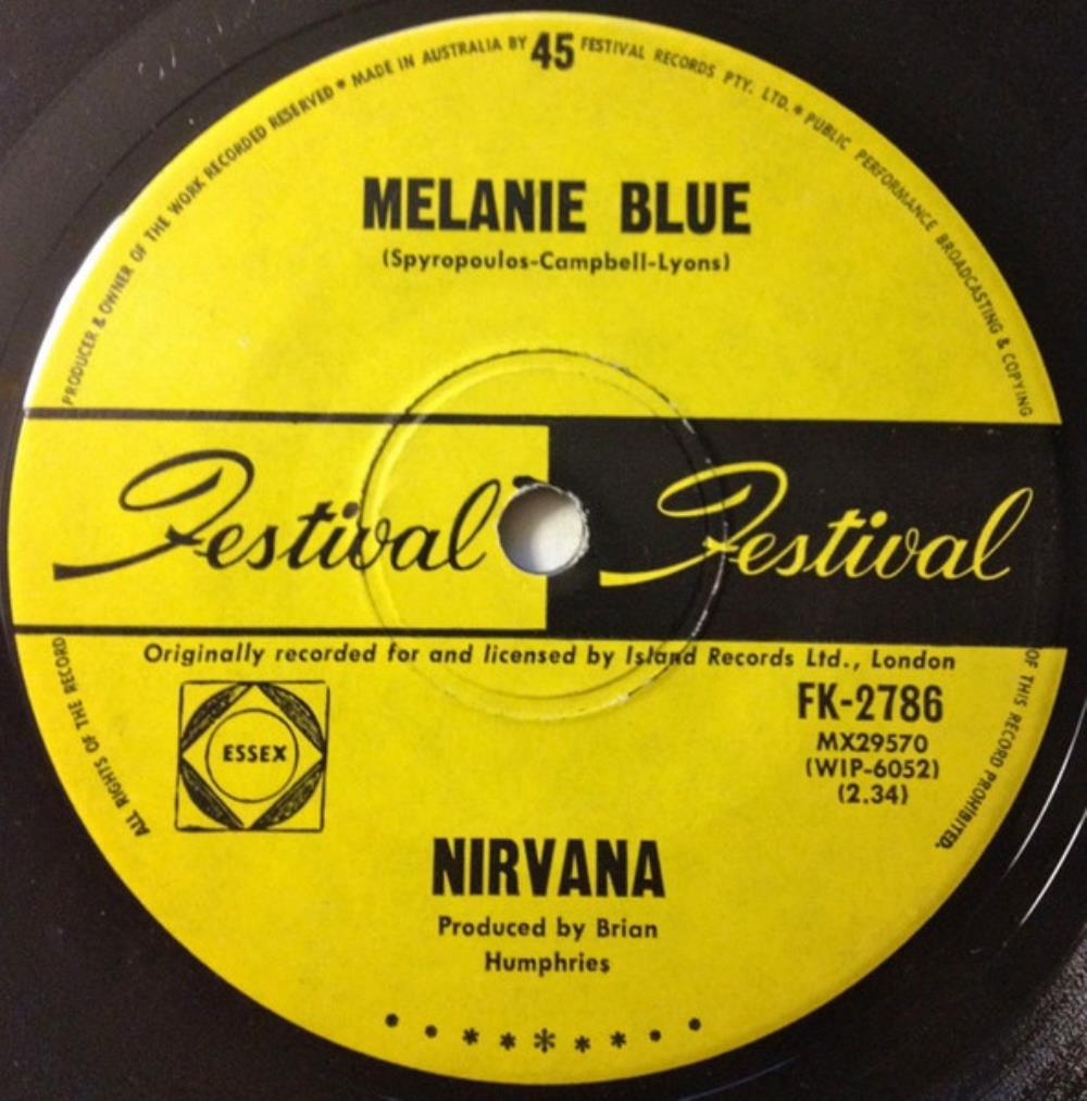 Nirvana Melanie Blue / Wings of Love album cover