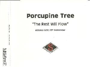 Porcupine Tree The Rest Will Flow album cover