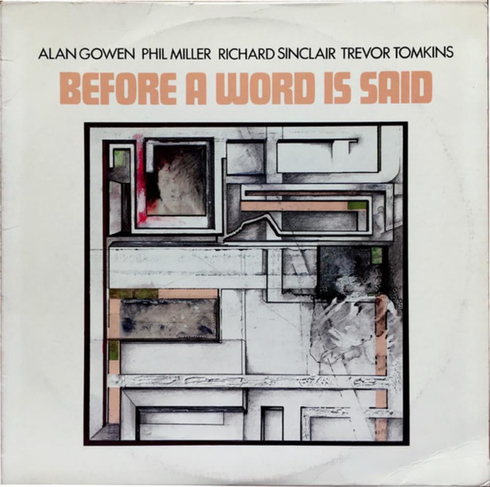 Gowen - Miller - Sinclair - Tomkins - Before A Word Is Said CD (album) cover