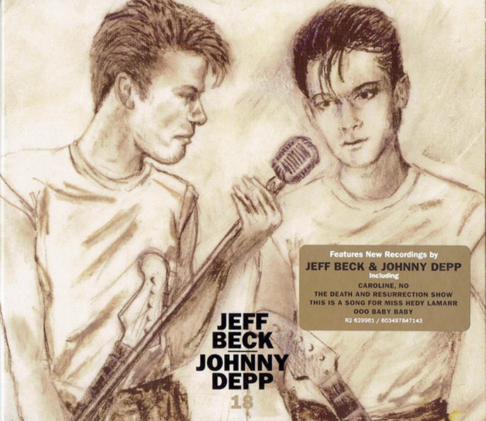 Jeff Beck - 18 (with Johnny Depp) CD (album) cover