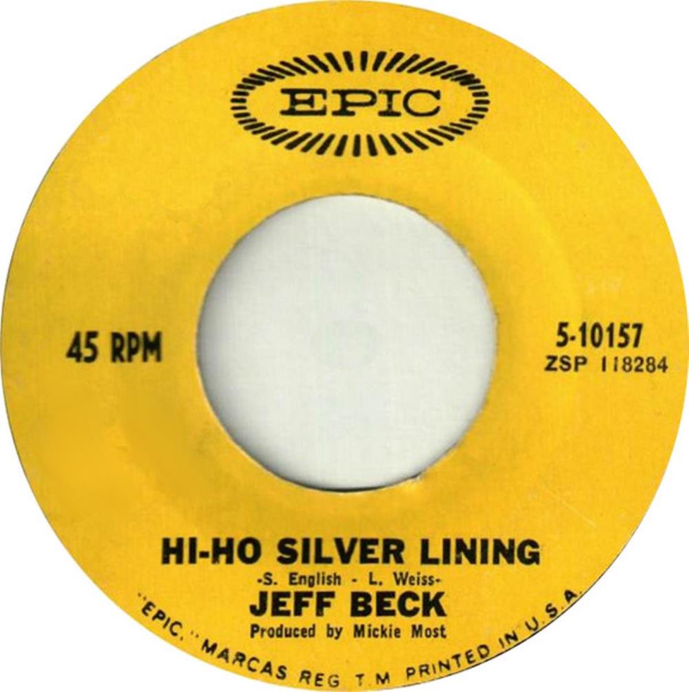 Jeff Beck Hi Ho Silver Lining album cover