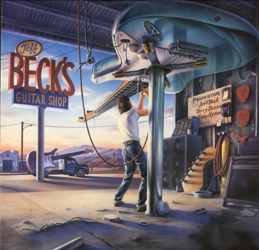 Jeff Beck Jeff Beck's Guitar Shop (with Terry Bozzio and Tony Hymas) album cover