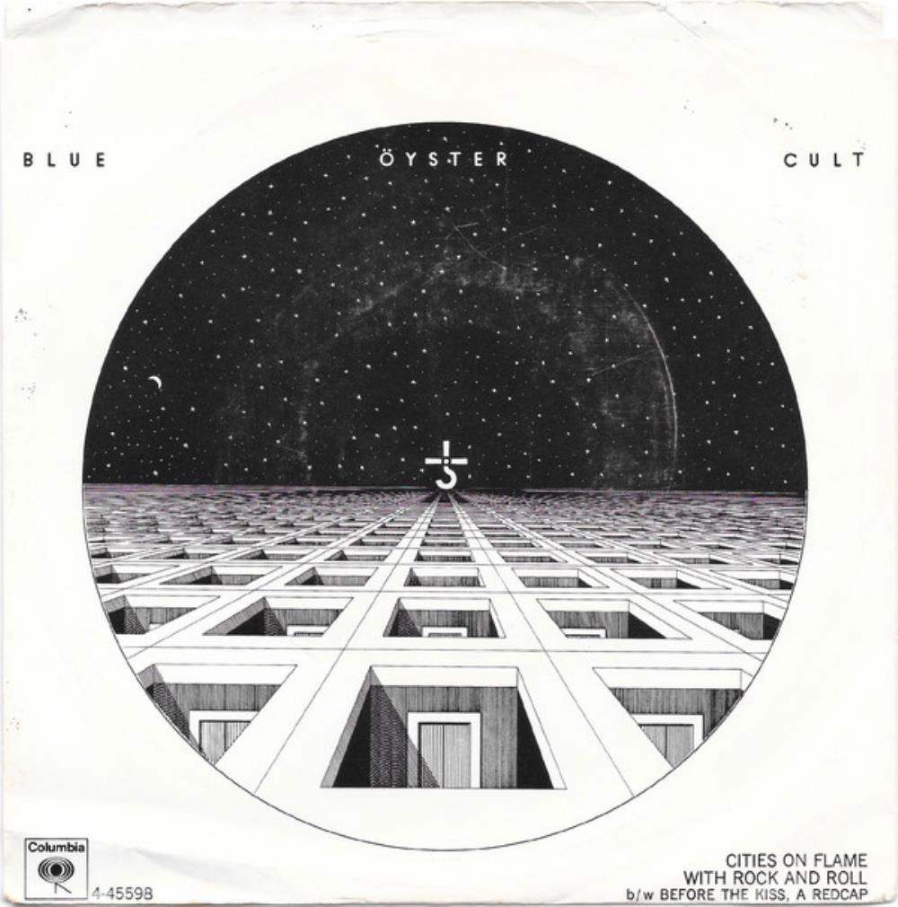 Blue yster Cult Cities on Flame with Rock and Roll album cover