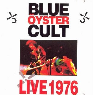 Blue yster Cult - Live 1976 CD (album) cover