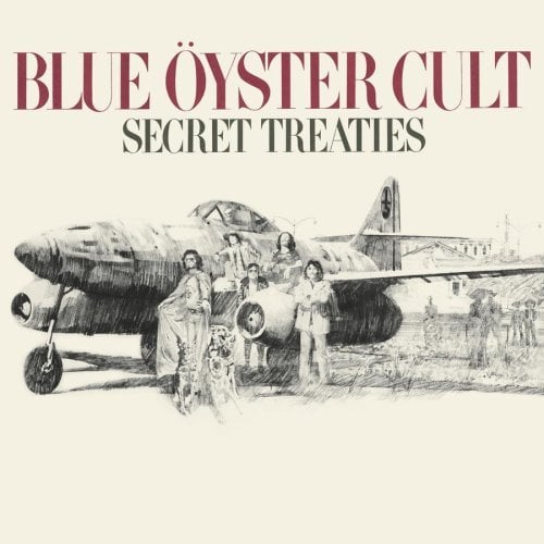 Blue yster Cult - Secret Treaties CD (album) cover