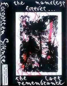 Forgotten Silence - The Nameless Forever...The Last Remembrance  CD (album) cover