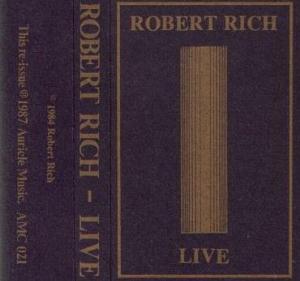 Robert Rich LIVE album cover