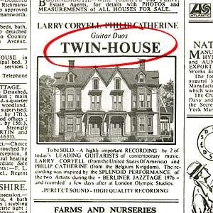 Larry Coryell - Larry Coryel & Philip Catherine: Twin-House CD (album) cover