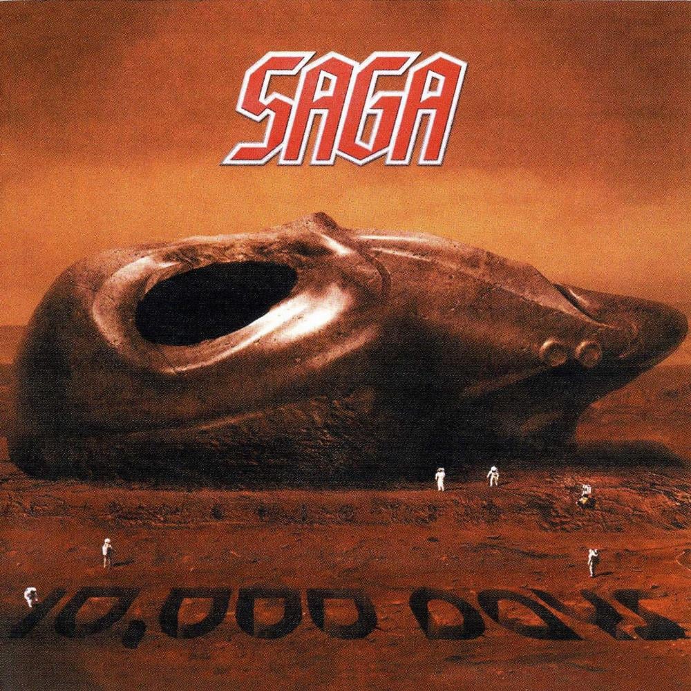 Saga - 10.000 Days CD (album) cover