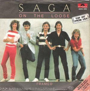 Saga On the Loose album cover