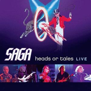 Saga Heads Or Tales Live album cover