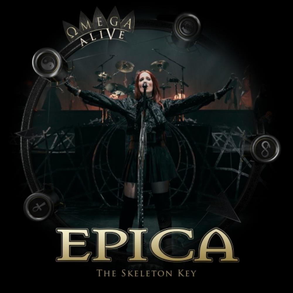 Epica The Skeleton Key - Omega Alive album cover