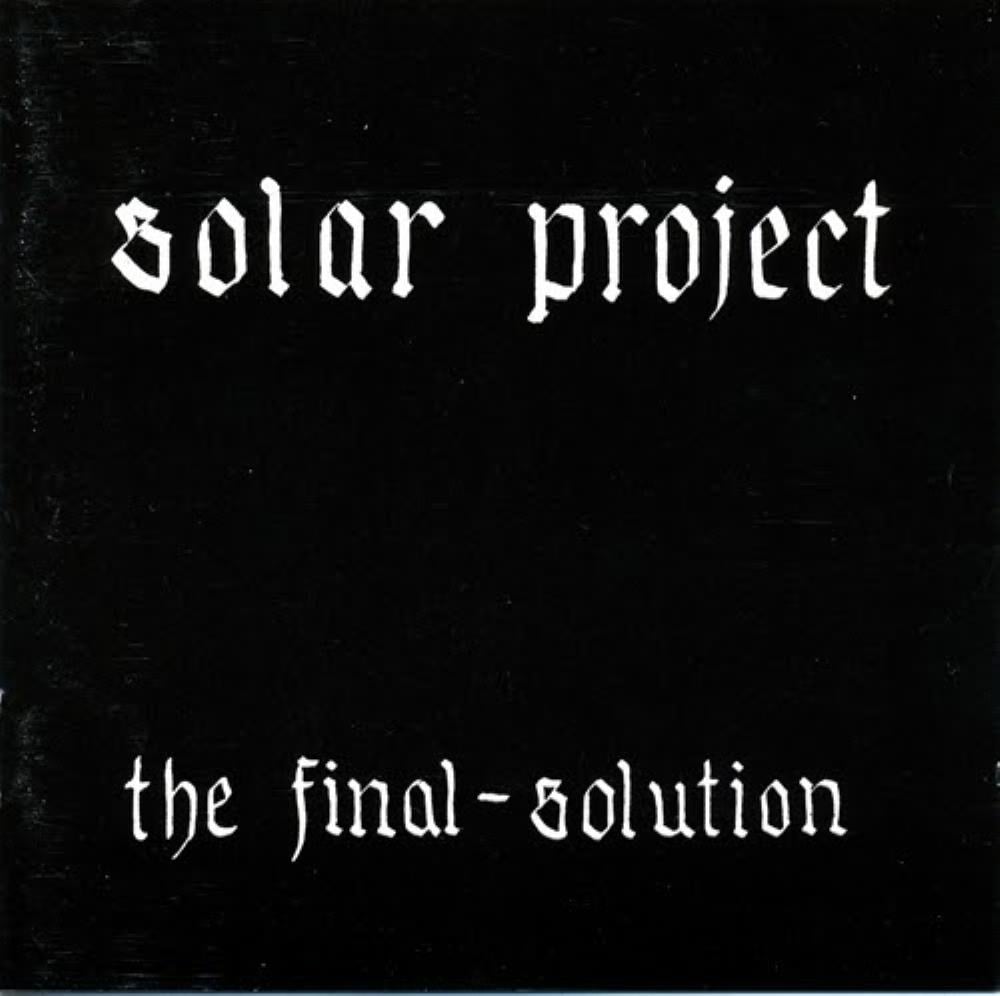 Solar Project - The Final Solution CD (album) cover