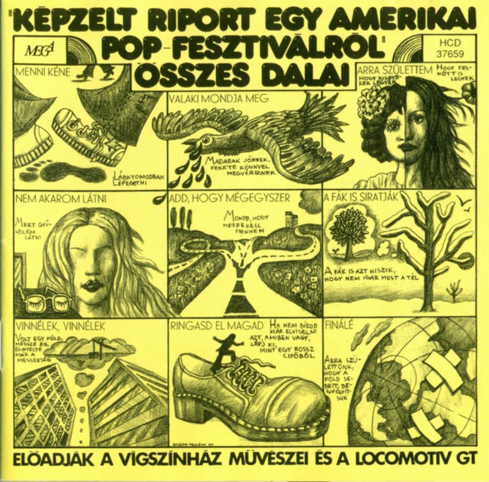 Locomotiv GT Kpzelt Riport Egy Amerikai Pop-Fesztivlrl (OST) album cover