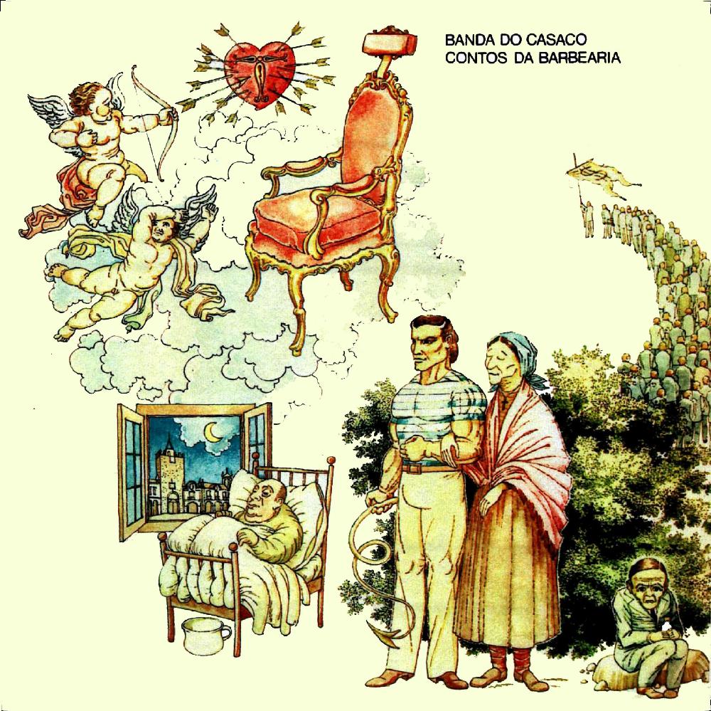 Banda Do Casaco - Contos Da Barbearia CD (album) cover
