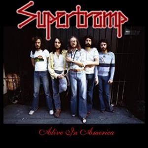 Supertramp Alive in America album cover
