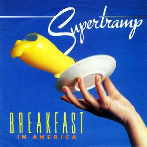 Supertramp Breakfast in America / Gone Hollywood album cover