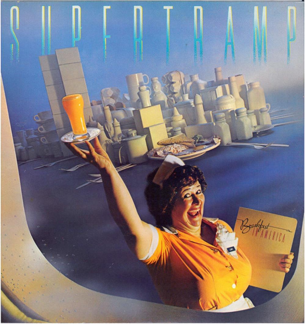  Breakfast In America by SUPERTRAMP album cover