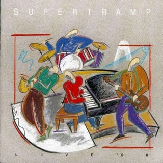 Supertramp Live '88 album cover