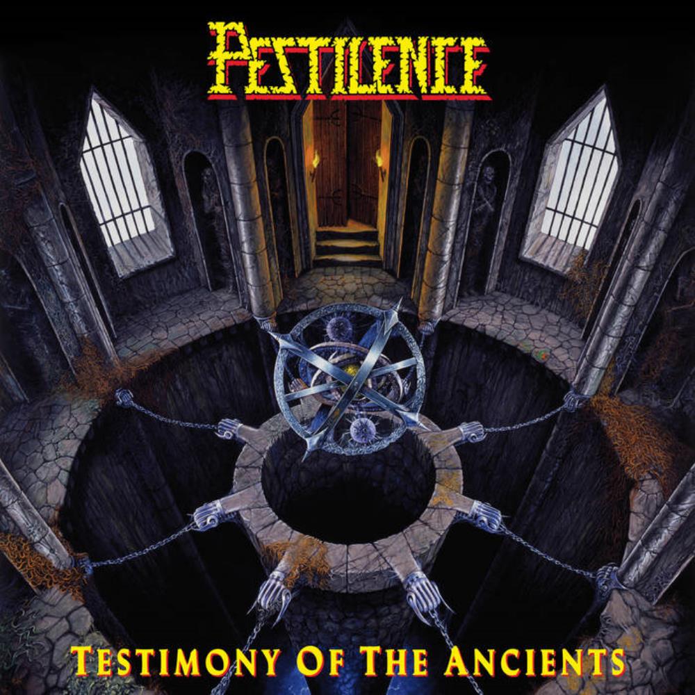 Pestilence - Testimony of the Ancients CD (album) cover