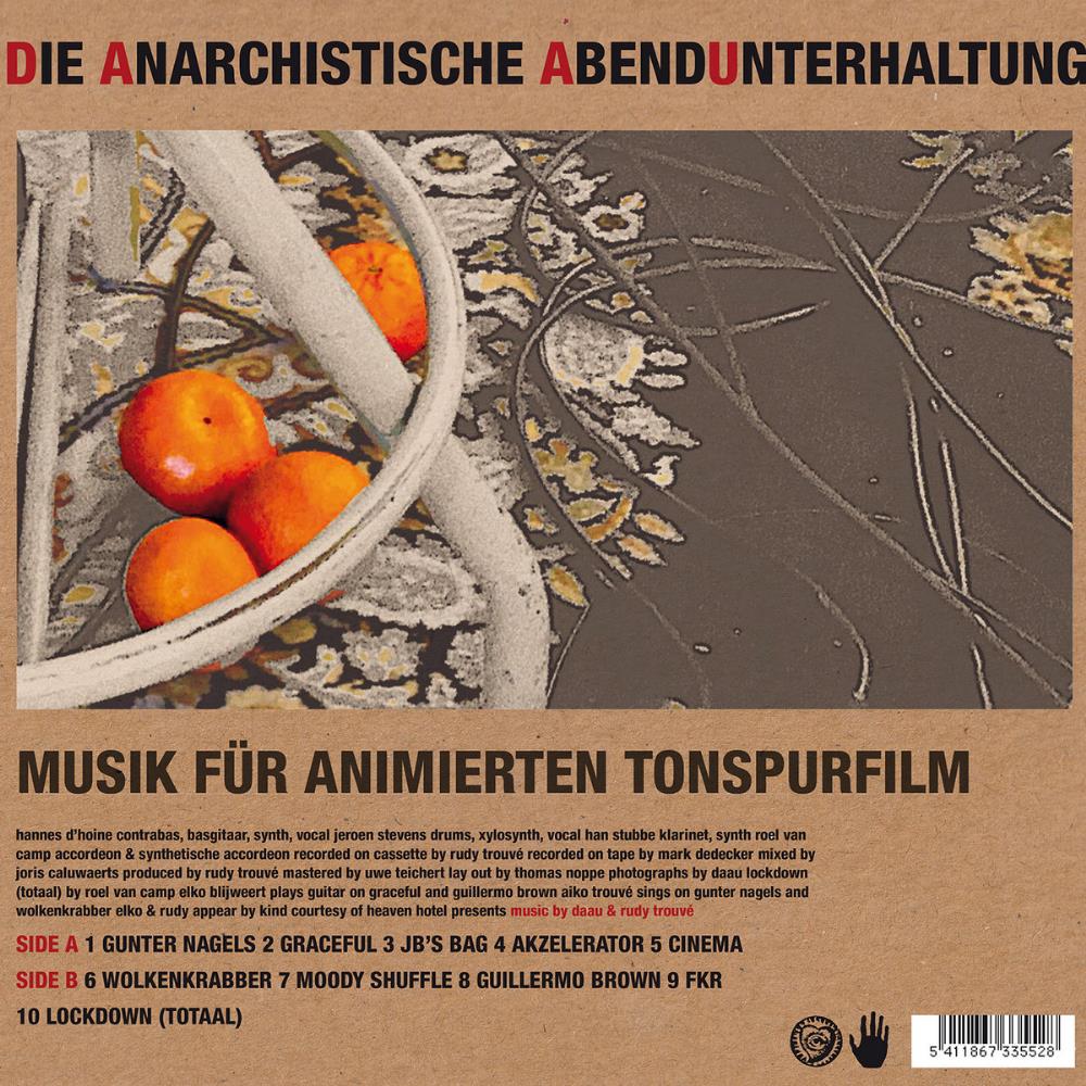 Die Anarchistische Abendunterhaltung Musik Fr Animierten Tonspurfilm album cover