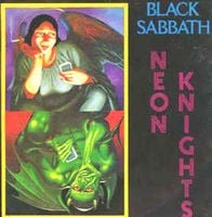 Black Sabbath Neon Knights album cover