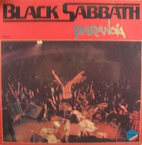 Black Sabbath Paranoia album cover