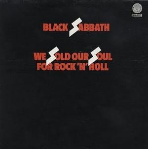 Black Sabbath - We Sold Our Soul for Rock and Roll CD (album) cover