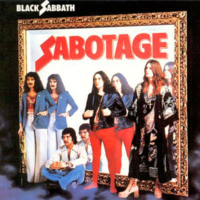 Black Sabbath Sabotage album cover