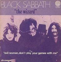 Black Sabbath The Wizard album cover