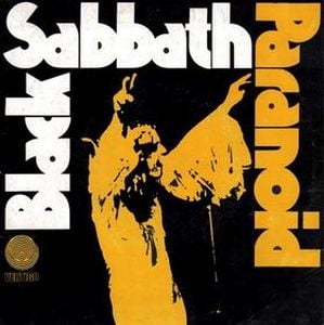 Black Sabbath Paranoid album cover