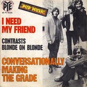 Blonde on Blonde I Need My Friends/Conversionally Making The Grade album cover