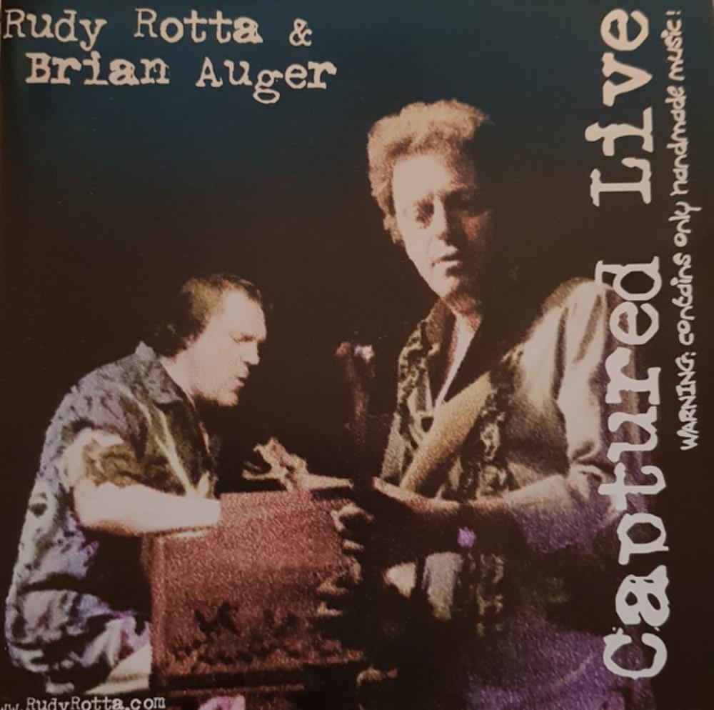 Brian Auger - Rody Rotta & Brian Auger: Captured Live CD (album) cover