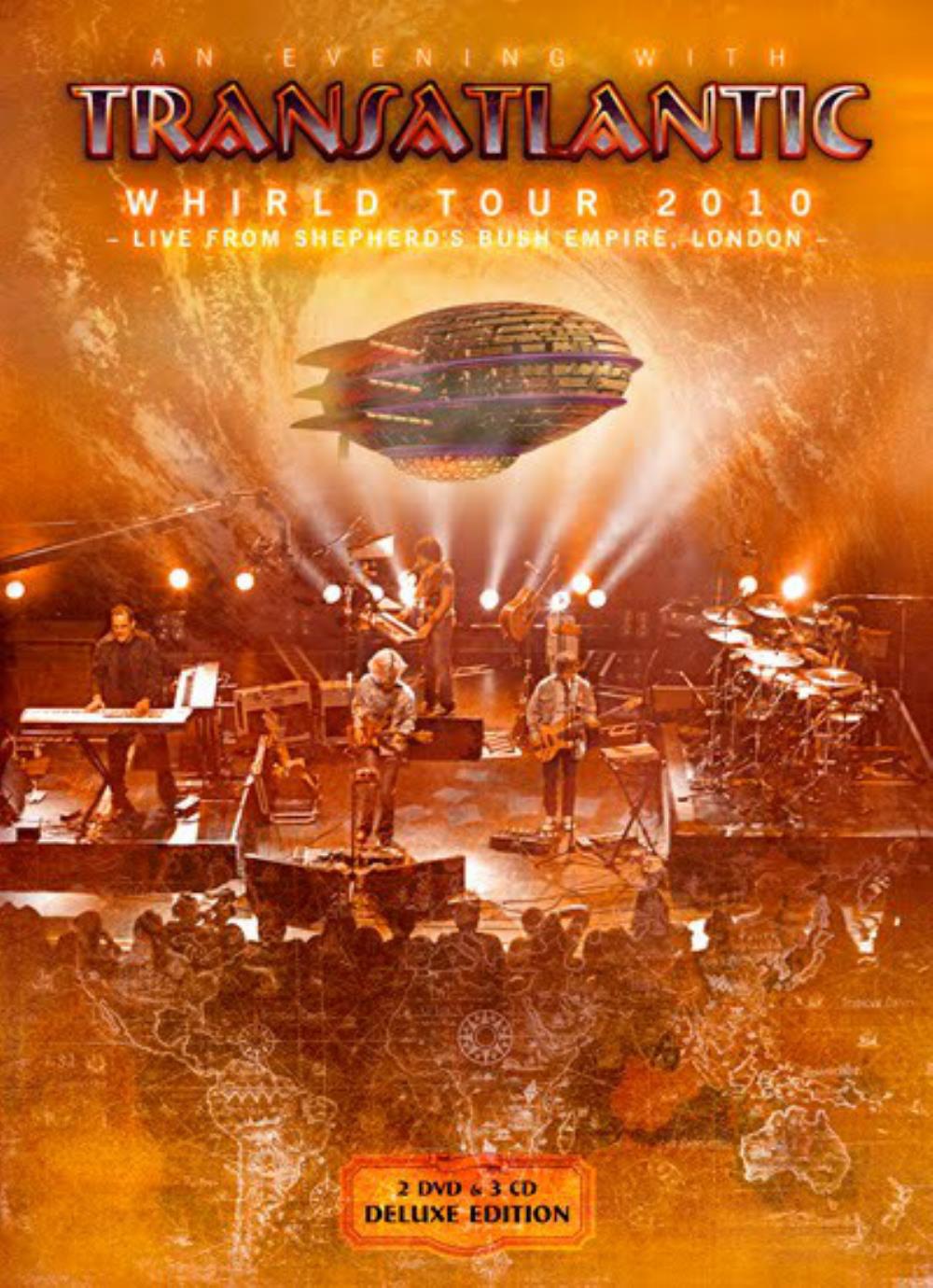 Transatlantic - Whirld Tour 2010 - Live from Shepherd's Bush Empire, London CD (album) cover