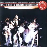 Twelfth Night - A Midsummer's Night Dream CD (album) cover