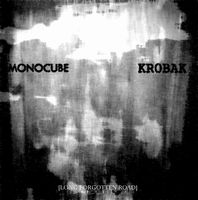 Krobak - [Long Forgotten Road] (Split with Monocube) CD (album) cover