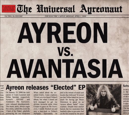 Ayreon The Universal Ayreonaut album cover