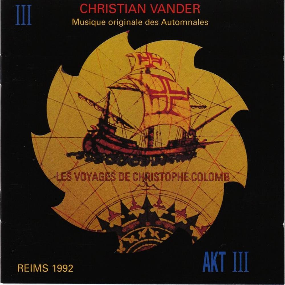Christian Vander - Les voyages de Christophe Colomb CD (album) cover