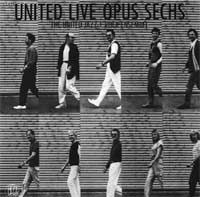 The United Jazz + Rock Ensemble UNITED LIVE OPUS SECHS album cover