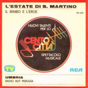 L' Estate Di San Martino Il Bimbo e l'eroe album cover