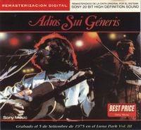 Sui Generis - Adis Sui Generis - Vol III CD (album) cover