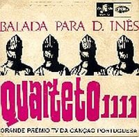 Quarteto 1111 - Balada para D. Ins CD (album) cover